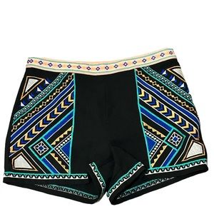 Anthropology Champagne And Strawberry Embroidery Shorts Size M